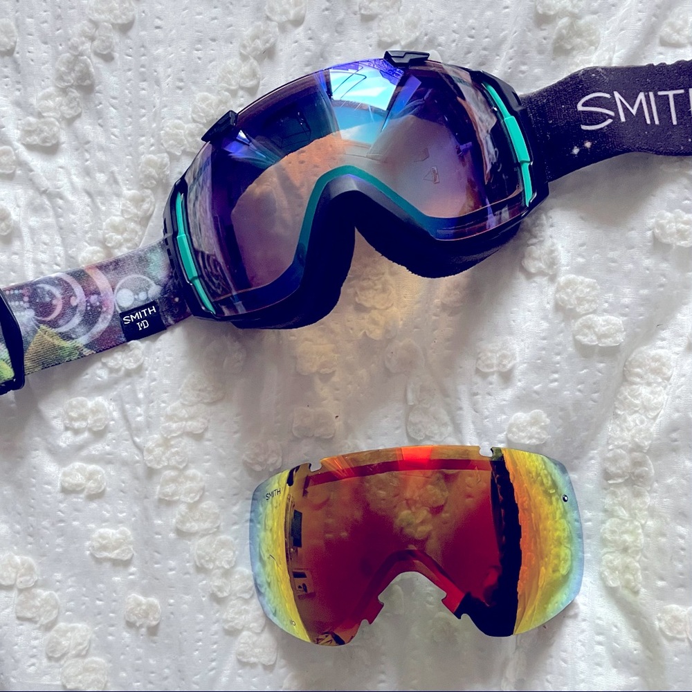 Smith I/O goggles 2 lenses